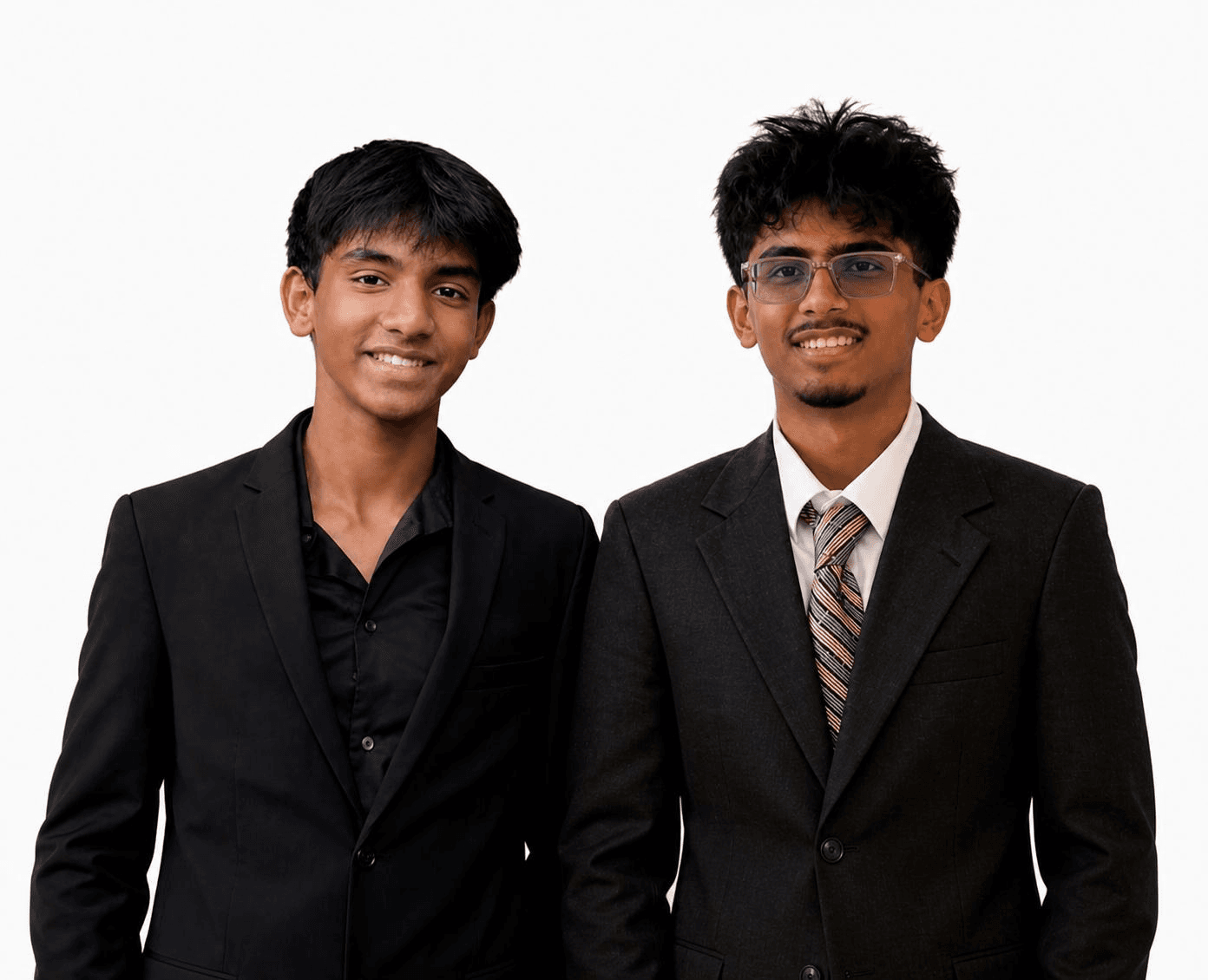 Taha Rawjani and Shaurya Jeevegan, co-founders of Creighton Consulting